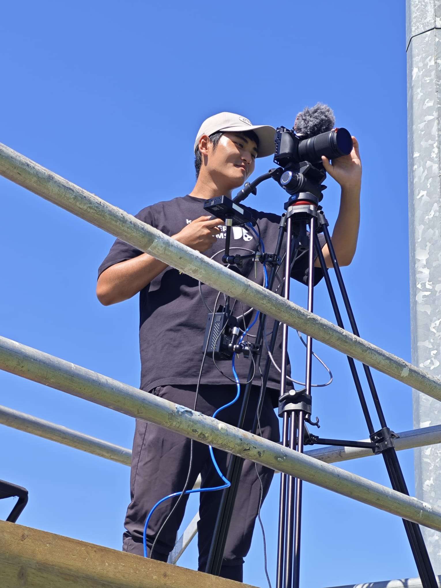 On location